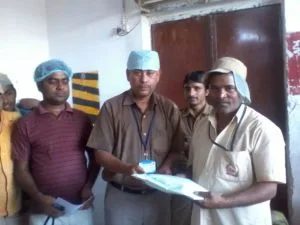 Best employ award to workers